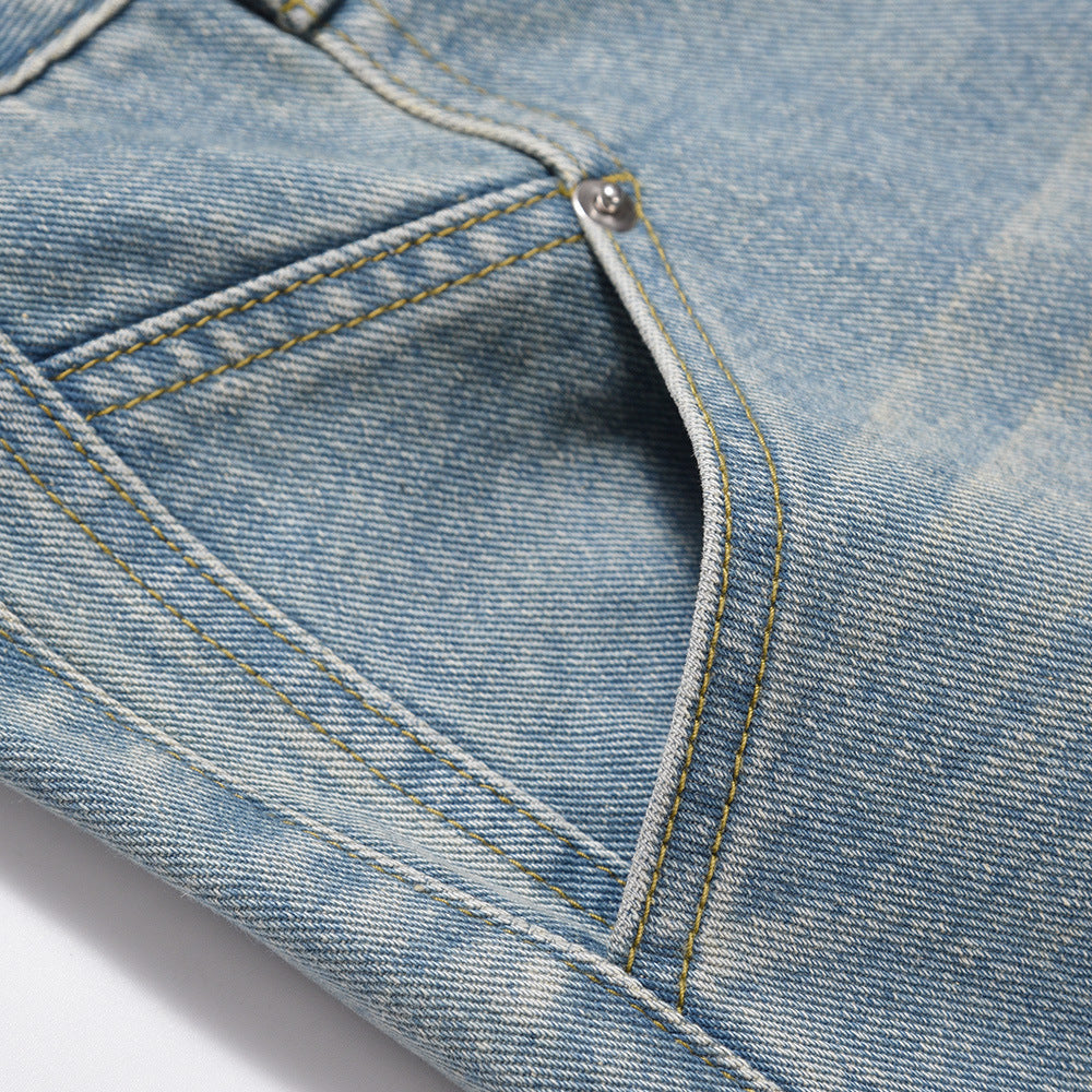 Indigo Dorset Men's Straight Jeans