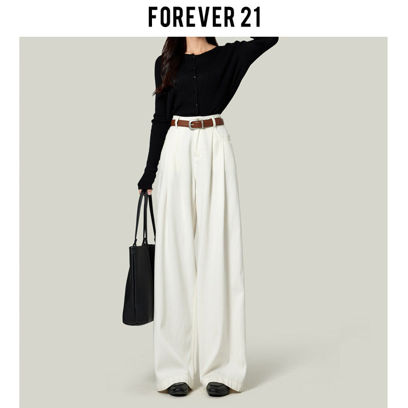 Indigo Sloane Wide-Leg Jeans