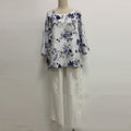 Sera Calder Printed Two-Piece Set