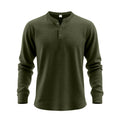 Metro Men's Relaxed Long-Sleeve Henley Shirt