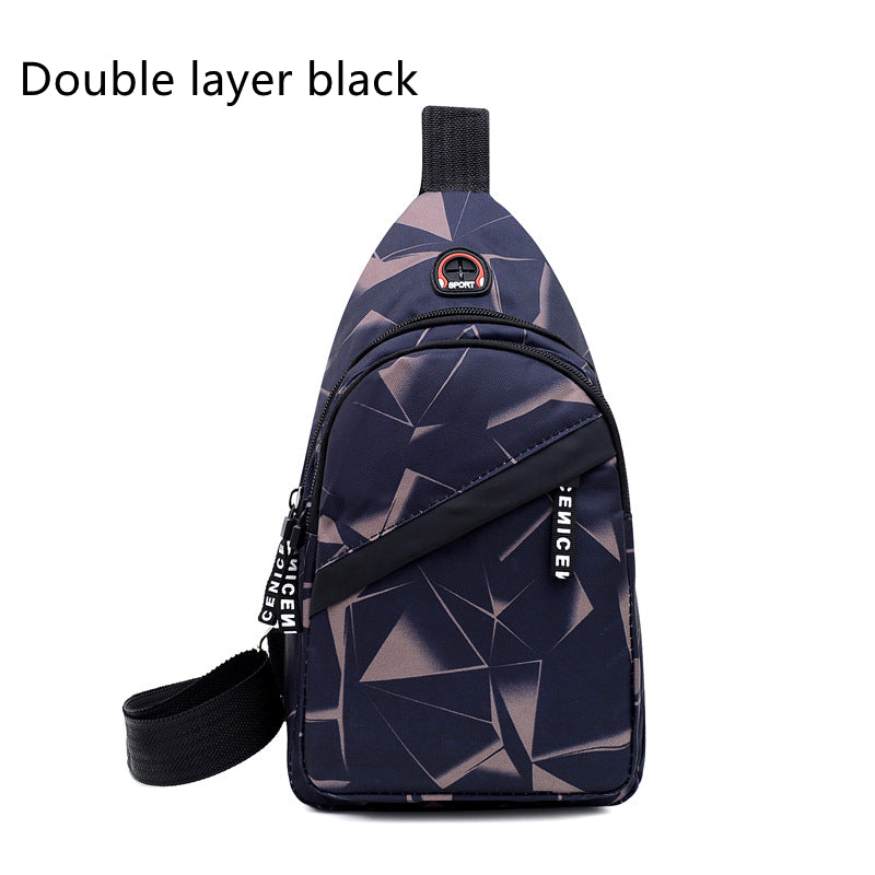 Carry Men's Printed Chest Bag