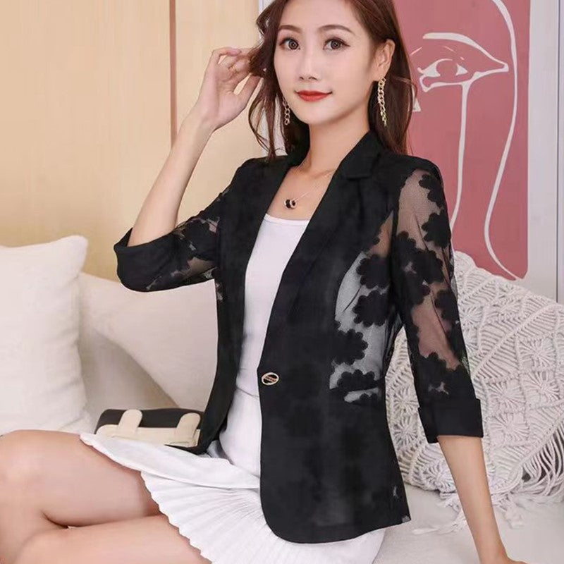 Aurelia Bexley Lace Blazer