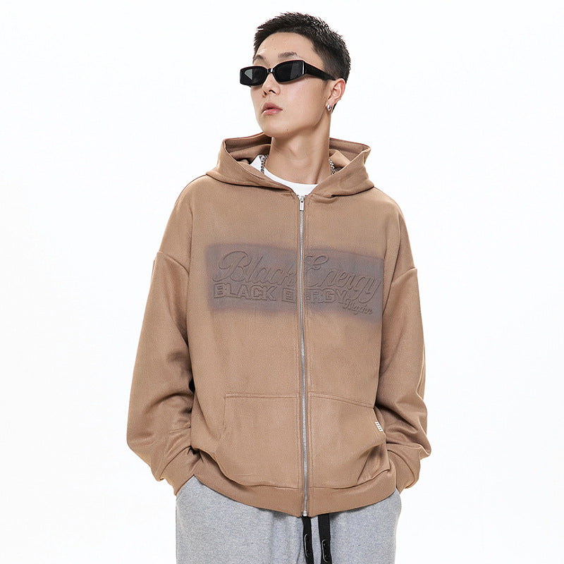 Hearth Suede Hooded Cardigan