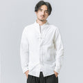 Metro Bexley Men's Linen Cotton Long-Sleeve Shirt