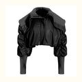 Halo Faux-Leather Leather Coat