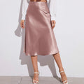 Sway Arden Satin High-Waist Midi Skirt