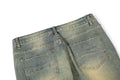 Indigo Men's Ripped Straight Jeans
