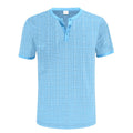 Metro Men's Breathable Henley Shirt