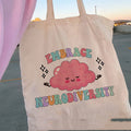 Carry Canvas Floral Tote Bag