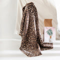 Ember Cashmere Leopard Printed Scarf