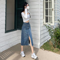 Sway Arden High-Waist Denim Skirt