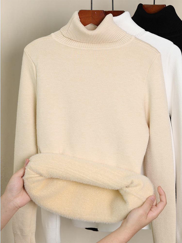 Hearth Bexley Fleece-Lined Thick Turtleneck Sweater