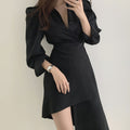 Nova Lapel Shirt Dress