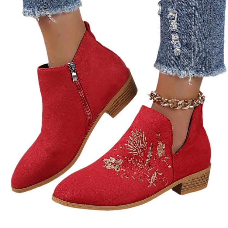 Stride Arden Pointed Ankle Boots