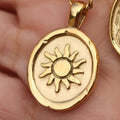 Lune Stainless Steel Titanium Steel Necklace