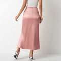 Sway Satin Slim Midi Skirt