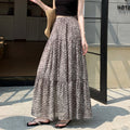 Nova Leopard Printed Vintage Midi Dress
