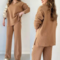 Sera Knit Relaxed Solid Two-Piece Set