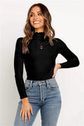 Hearth Relaxed Solid Turtleneck Sweater