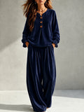 Sera Velvet Two-Piece Set