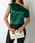 Aurelia Satin Blouse