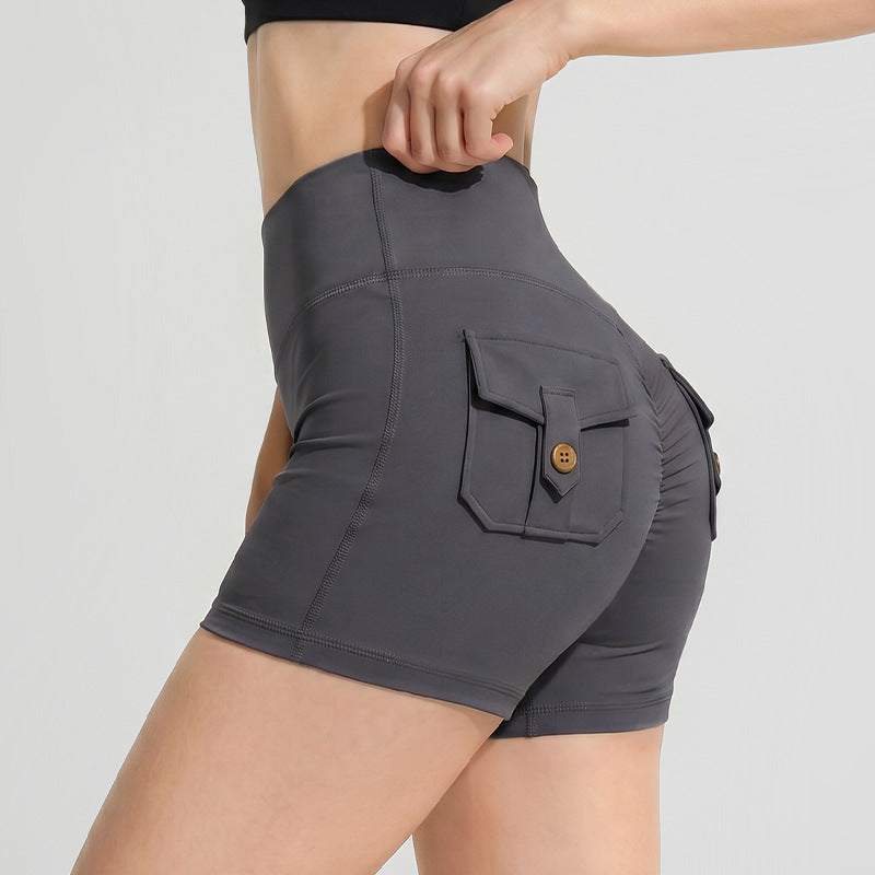 CoreFlex Quick-Dry Yoga Shorts
