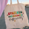 Carry Canvas Floral Tote Bag
