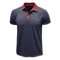 Metro Arden Men's Short-Sleeve Lapel T-Shirt