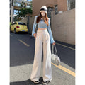 Indigo Garnet Wide-Leg Jeans