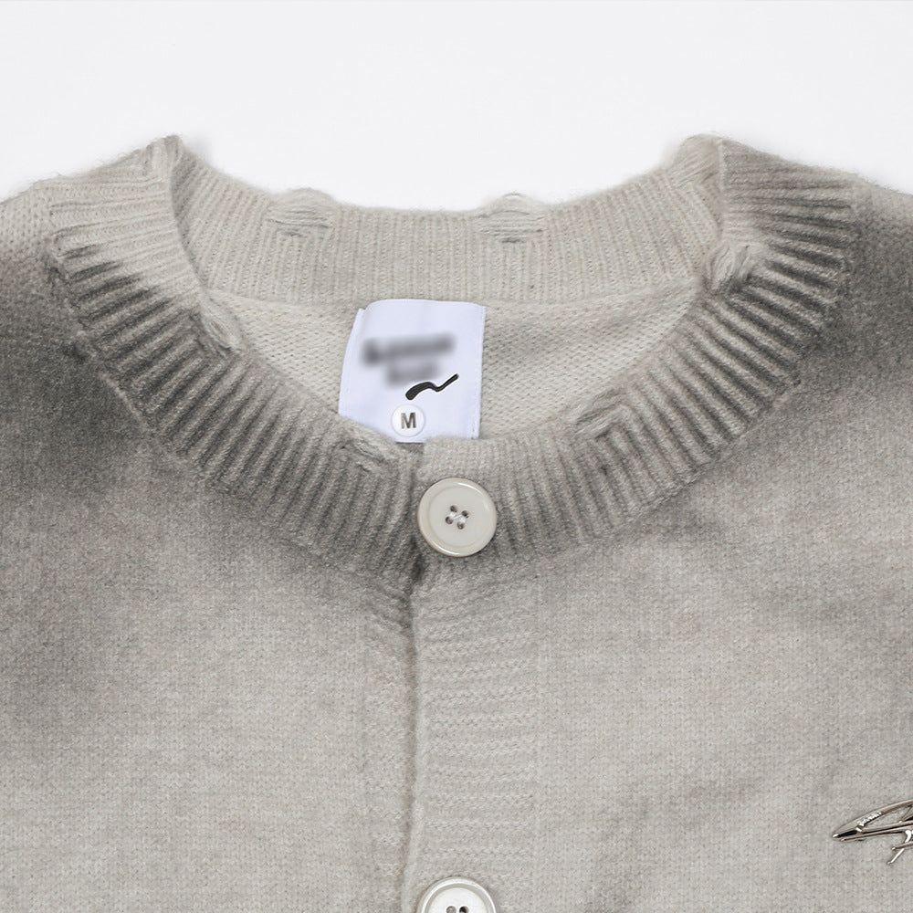 Atlas Men's Distressed Cardigan
