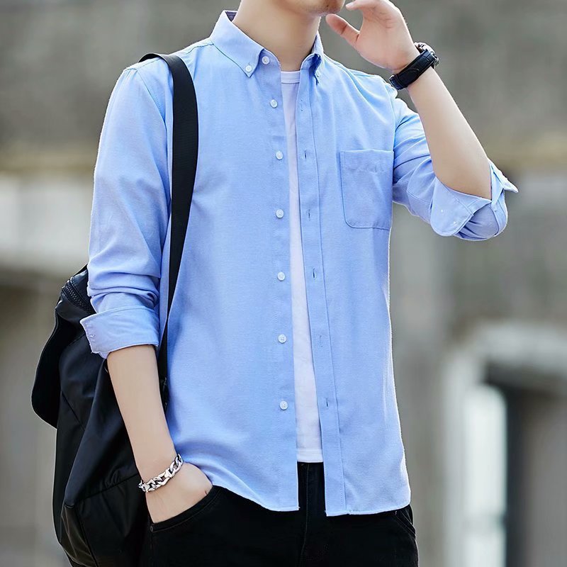 Metro Men's Slim Solid Shirt