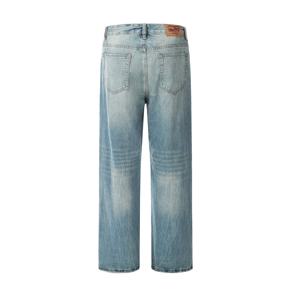 Indigo Elan Men's Straight Jeans