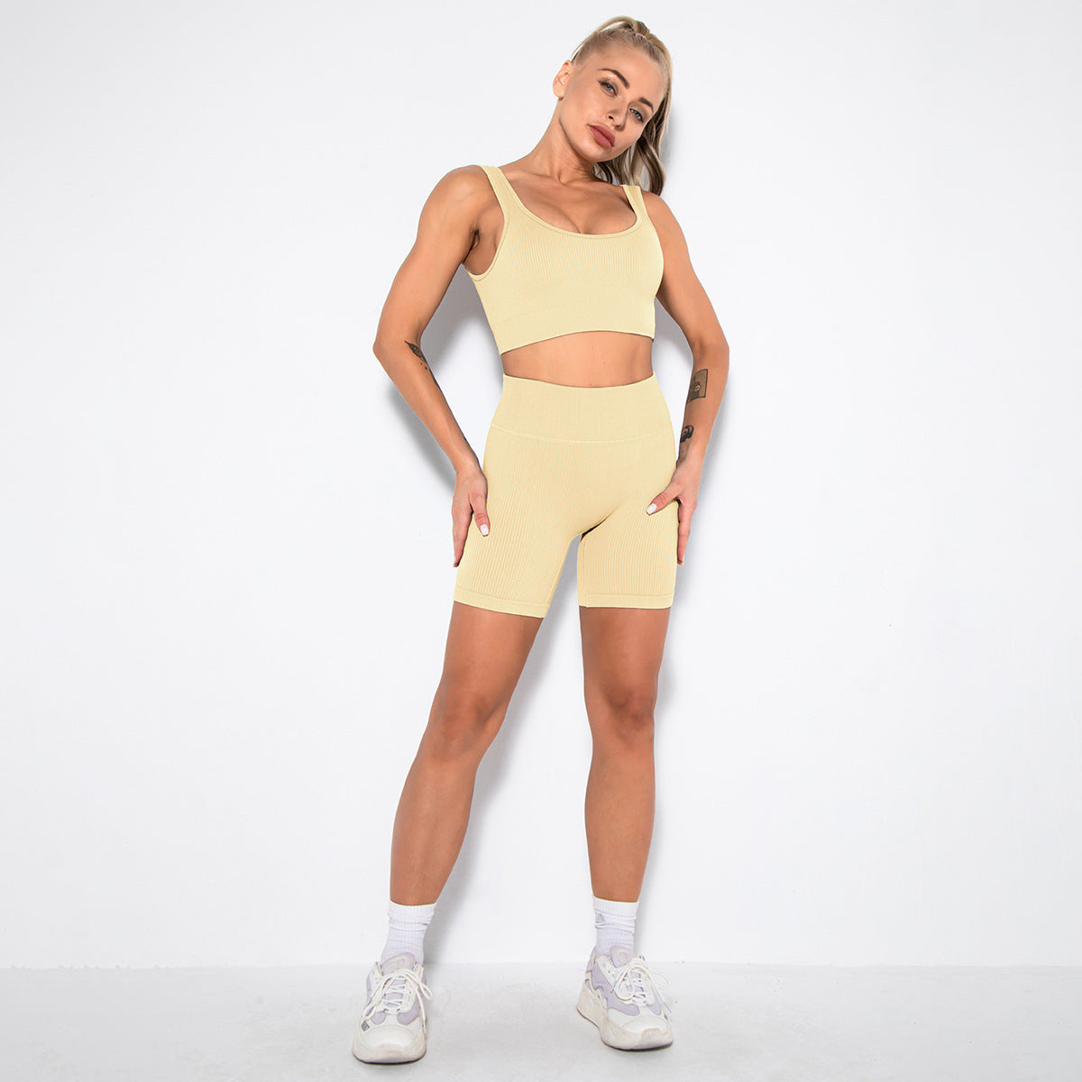 SculptForm Knit Seamless Yoga Set