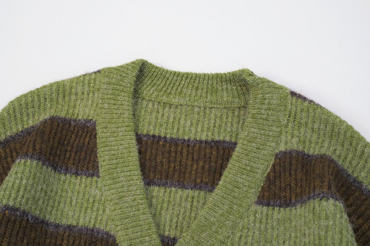 Hearth Striped Cardigan