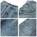 Indigo Kensey Straight Jeans