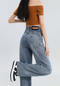 Indigo Marlow Wide-Leg Jeans