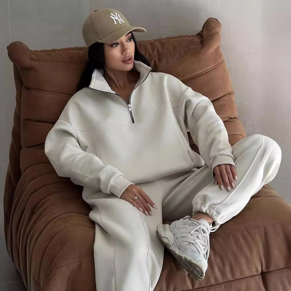 SculptForm Zip Contrast Tracksuit