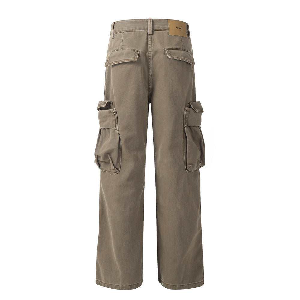 Indigo Calder Men's Denim Cargo Pants
