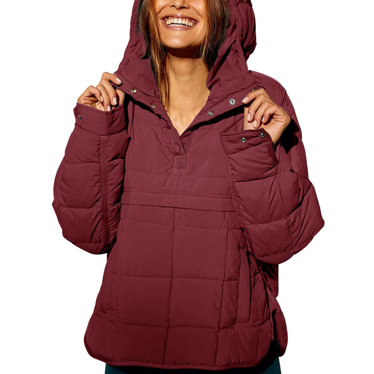 Lumen Cotton Hooded Coat