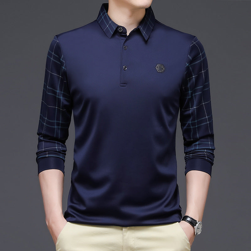 Metro Men's Long-Sleeve Polo Shirt