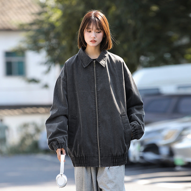 District Men's Washed Retro Jacket