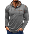 Metro Men's Long-Sleeve Hooded T-Shirt