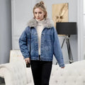 Cove Fleece-Lined Oversized Denim Jacket