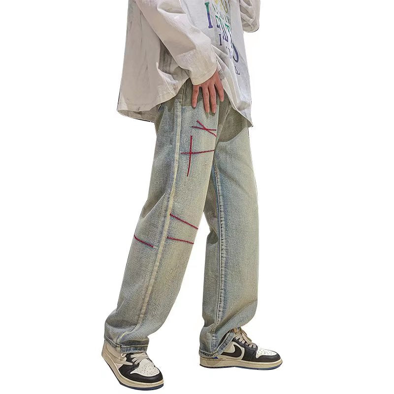 Indigo Arden Men's Relaxed Straight Jeans