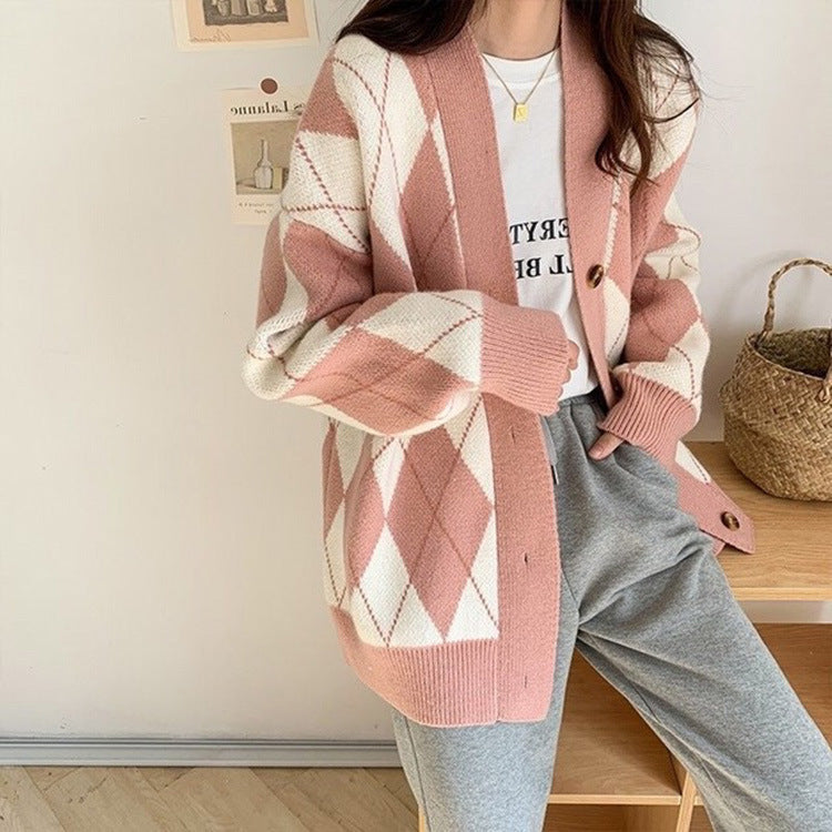 Hearth Contrast Cardigan