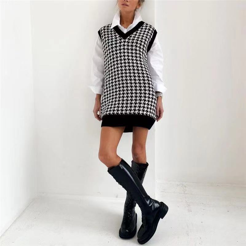 Hearth Relaxed Mid-Length V-Neck Sweater