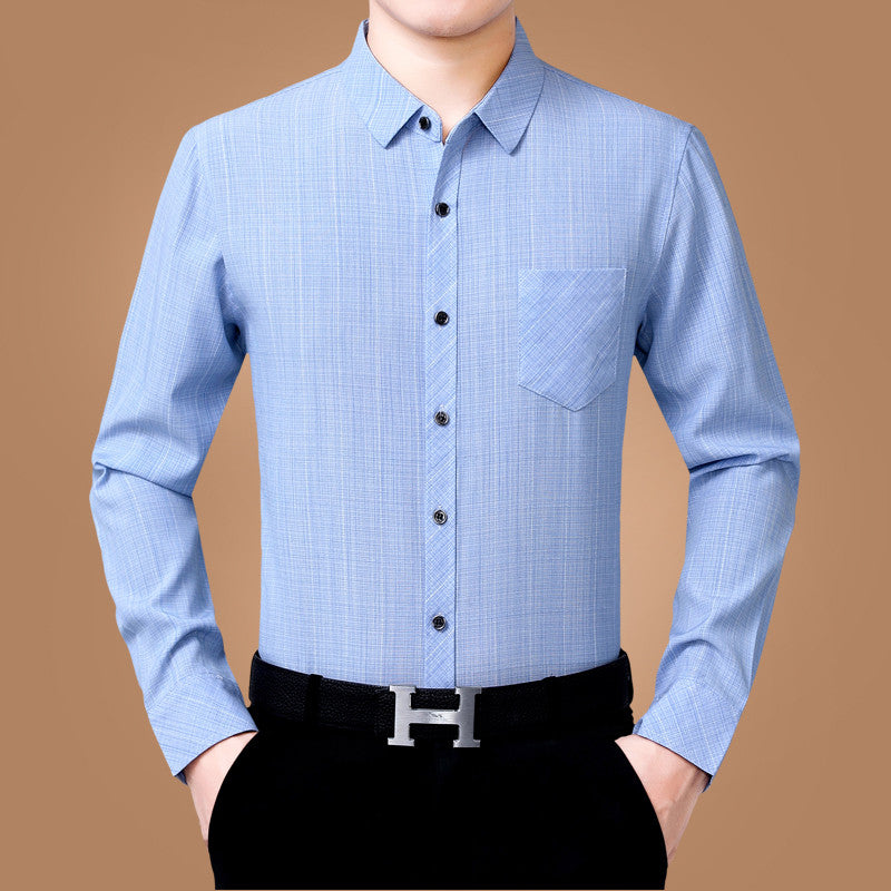 Metro Arden Men's Linen Cotton Long-Sleeve Shirt