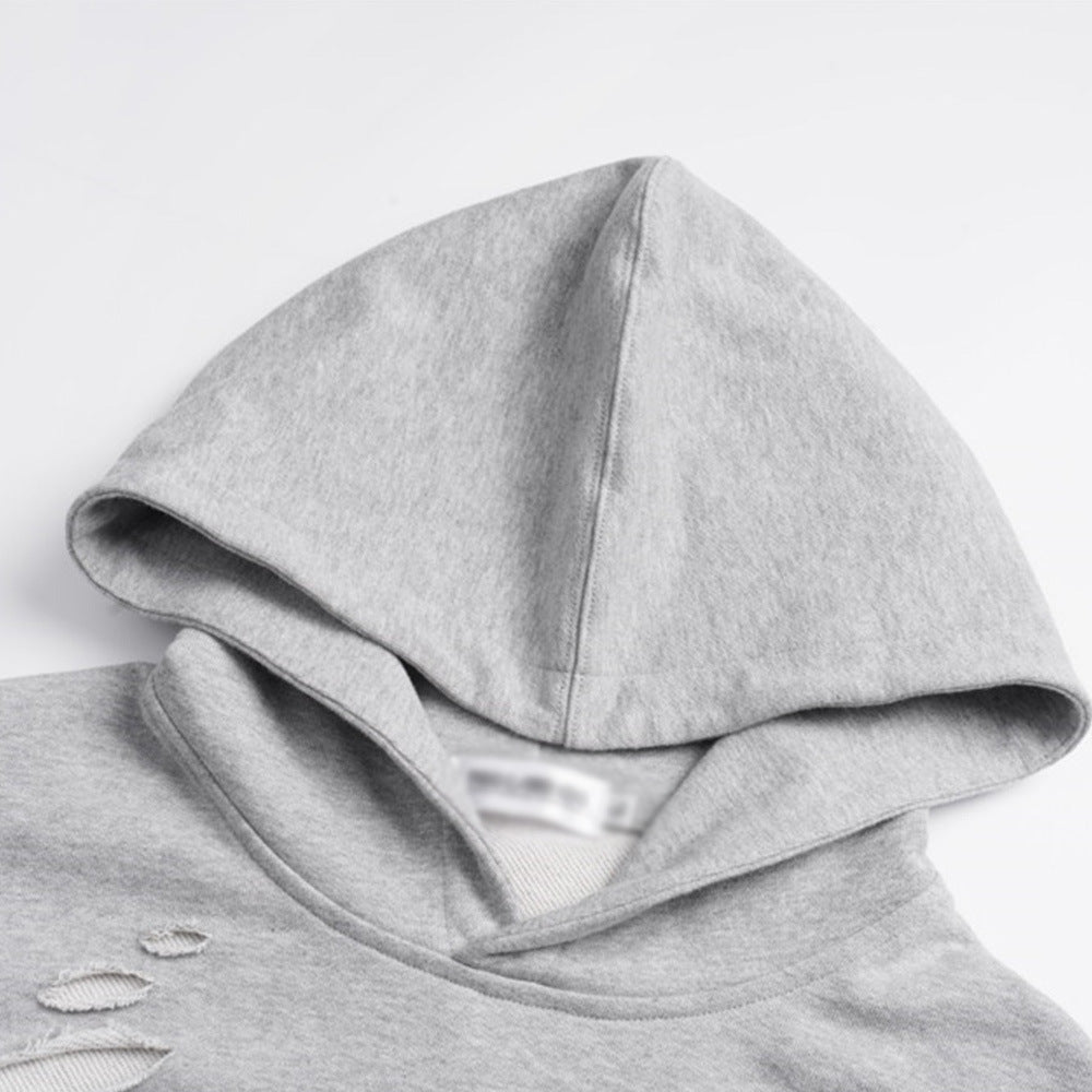 District Men's Ripped Hoodie
