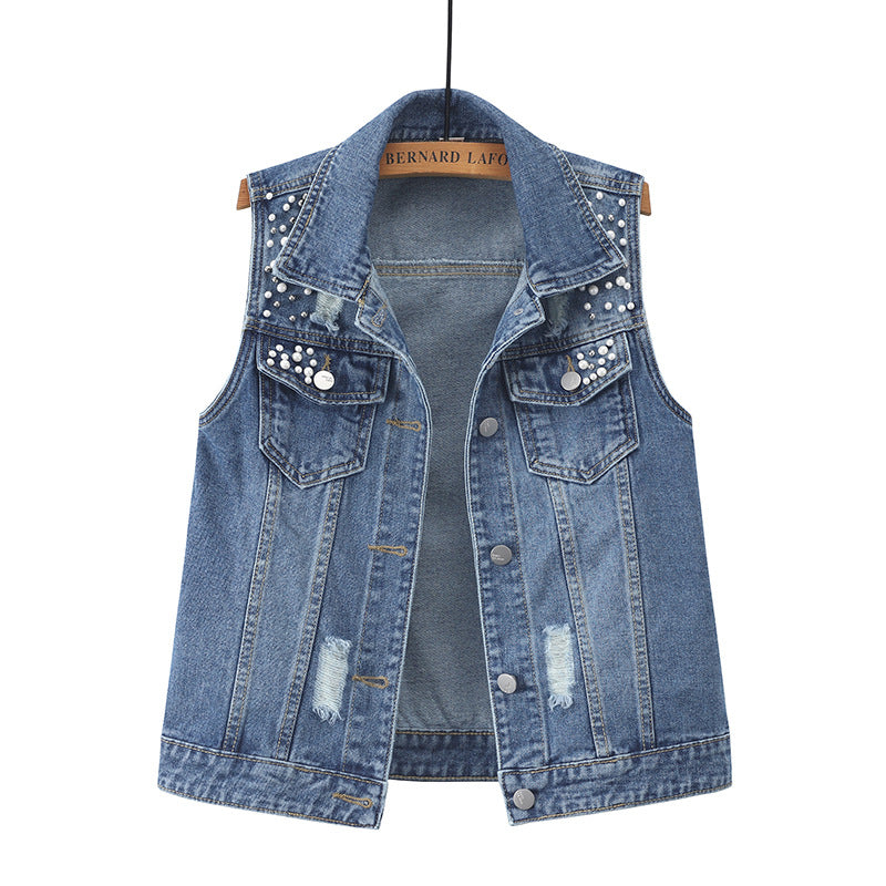 Hearth Denim Relaxed Vest