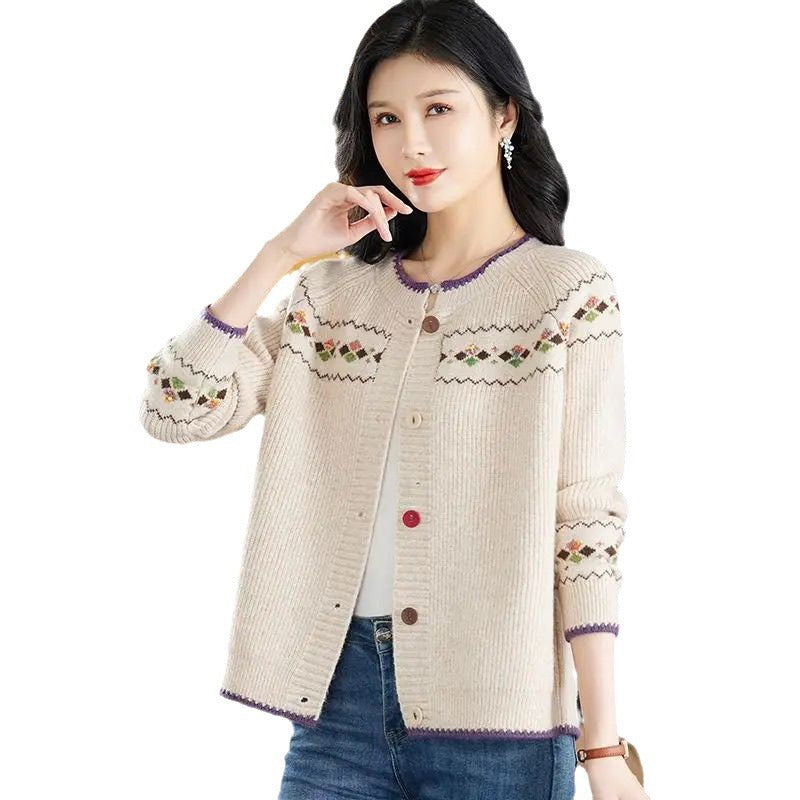 Lumen Arden Wool Round Cardigan